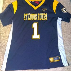 Womens St.Louis Blues Shirt style jersey.